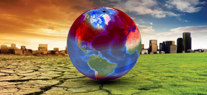 التغير المناخي موقع تلغراف 660x305 - دراسة تتوقع خسائر قياسية للاقتصاد العالمي بسبب التغير المناخي