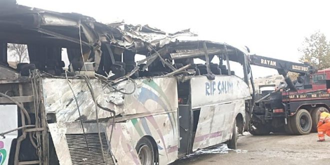 accident bus taza7 660x330 - حصيلة ضحايا انقلاب حافلة بركان تقفز إلى 13